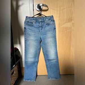 GAP Blue Straight Leg Jeans with Classic Fit